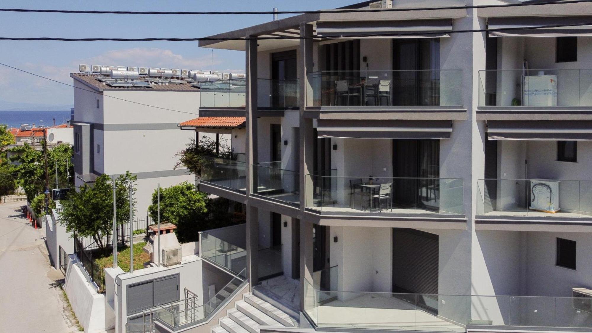 Avgerinos Apartments Polychrono Dış mekan fotoğraf
