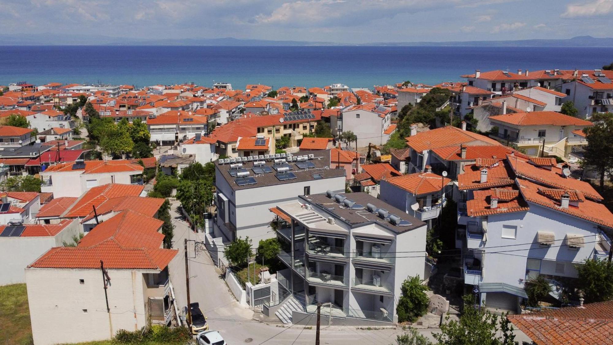 Avgerinos Apartments Polychrono Dış mekan fotoğraf